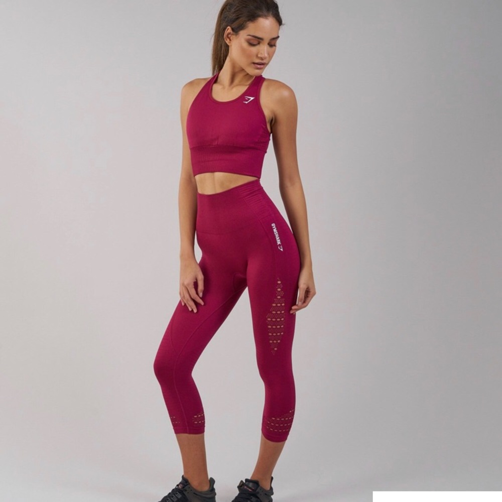 energy seamless crop leggings